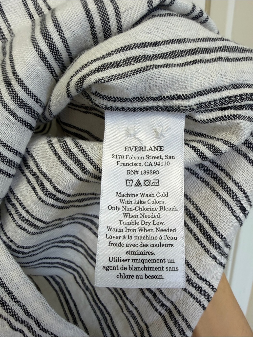Everlane Men's 100% Linen Button-Up Shirt - Small - Picture 5 of 9